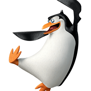 Madagascar penguins PNG