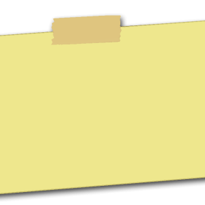 Sticky note PNG