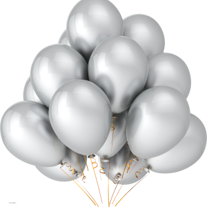 Yellow balloons PNG image, free download, balloons