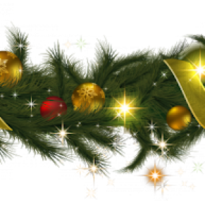 Christmas garland PNG