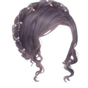 Hair wig PNG
