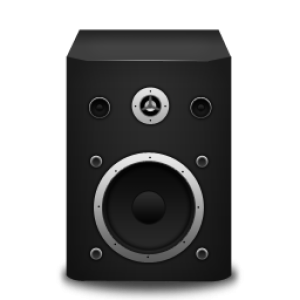 Audio speaker PNG