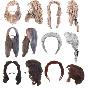 Hair wig PNG