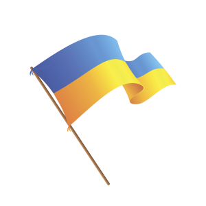 Ukraine flag PNG