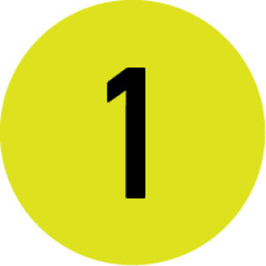 Number 1 PNG