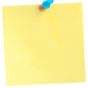 Sticky note PNG