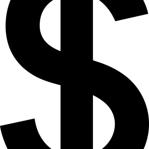Dollar sign PNG