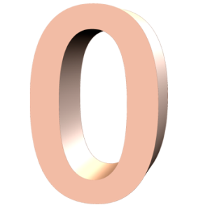 number 0 PNG