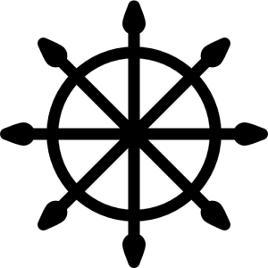 Ship's wheel, rudder PNG