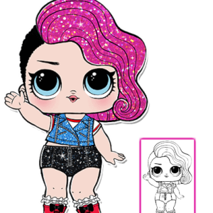 L.O.L. Surprise! doll PNG