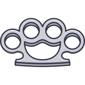 Brass knuckles PNG