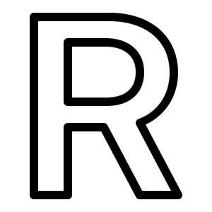 Letter R PNG