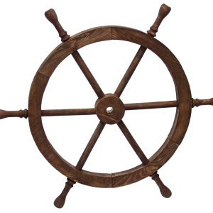 Ship's wheel, rudder PNG