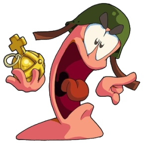 Worms game PNG