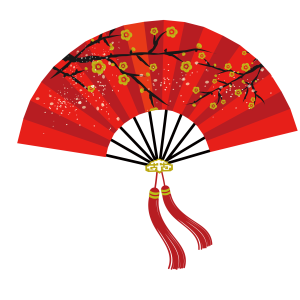 Hand fan PNG