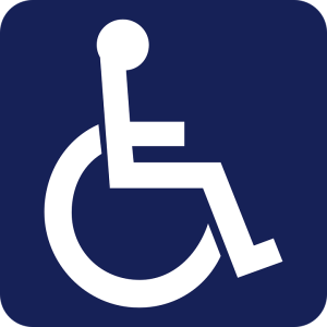 Disabled handicap symbol PNG