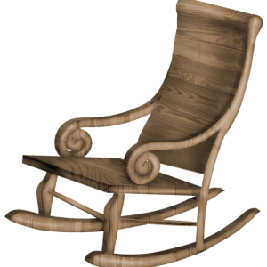 Rocking chair PNG