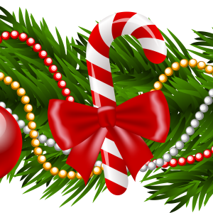 Christmas garland PNG
