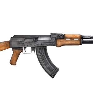 AKM, Kalash, russian assault rifle PNG
