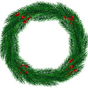Christmas wreath PNG