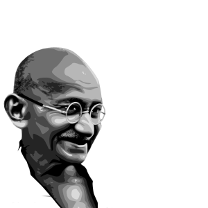 Mahatma Gandhi PNG