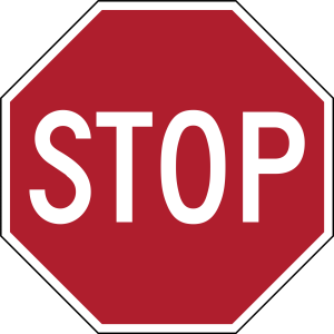 Sign stop PNG