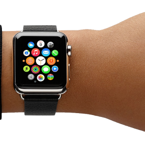 smart watches on hand PNG image