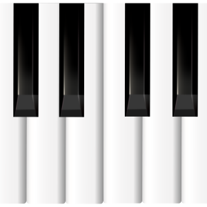Piano keys PNG