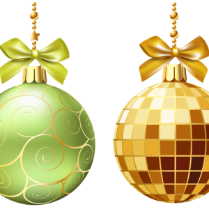Christmas balls baubles