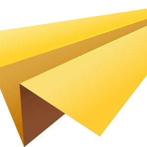 Paper plane PNG