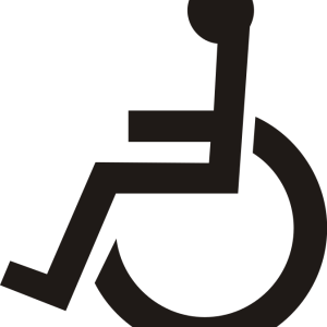 Disabled handicap symbol PNG