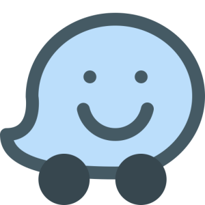 Waze PNG logo