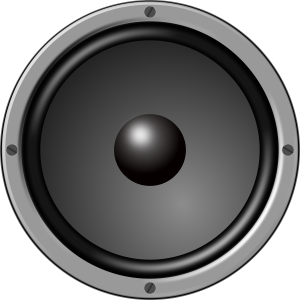 Audio speaker PNG