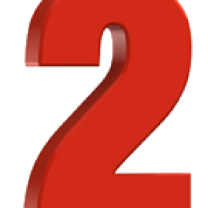 Number 2 PNG