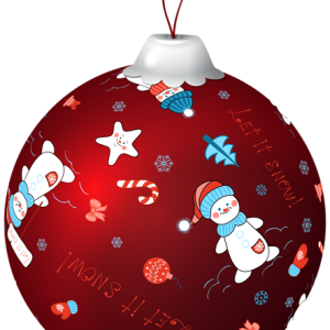 Christmas balls baubles