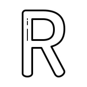 Letter R PNG