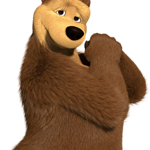 Masha and the Bear PNG, Bear PNG image