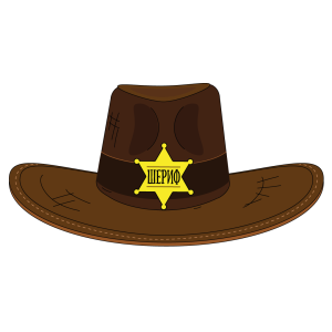 Cowboy hat PNG
