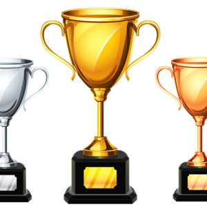 Award trophy cup