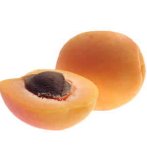 Cut apricot PNG