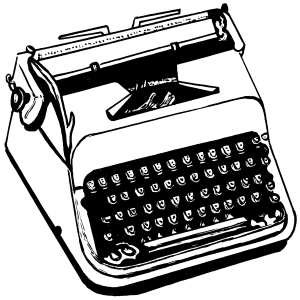 Typewriter PNG