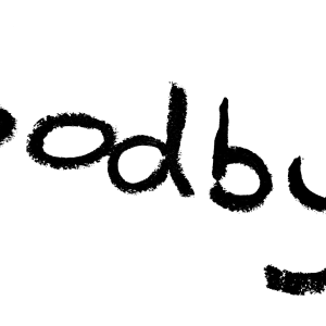 Goodbye PNG transparent