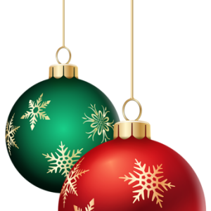 Christmas balls baubles