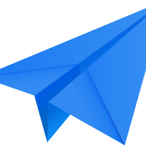 Paper plane PNG