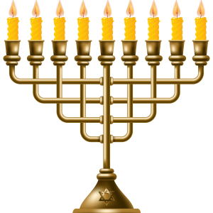 Menorah PNG image transparent
