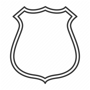 Police badge PNG
