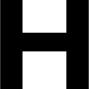 Letter H PNG