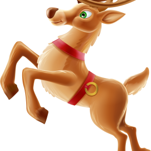 Santa Claus's reindeer PNG