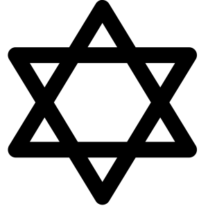 Magen David PNG, Jewish star PNG