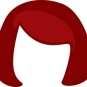 Hair wig PNG